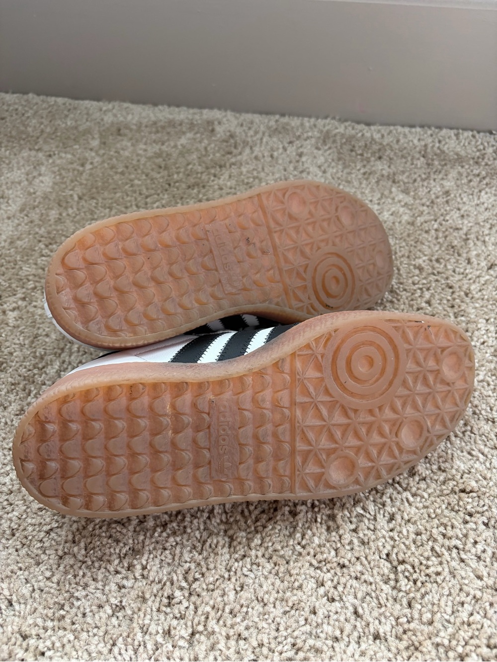 Adidas Sambae Sneakers - Cloud White / Core Black / Gold Metallic - Picture 4 of 5